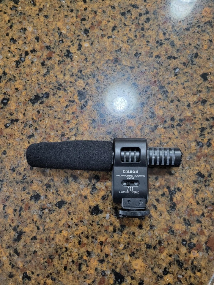Micrófono estéreo direccional Canon DM-50 Foto 3 de 4