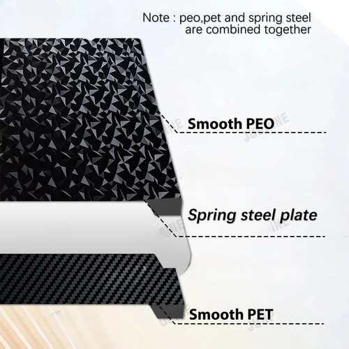 For Creality K1 Max Build Plate K1C Bed H1H PEO PEY PEI Sheet 310x315 Ender 3 S1 - Afbeelding 6 van 26
