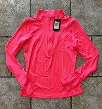 NWT Under Armour Qualifier Run 2.0 1/2 Zip Long Sleeve Training Top Pink Women S