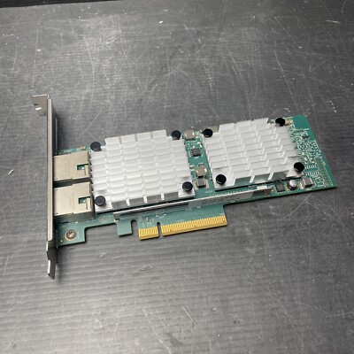 HP 530T 656594-001 Dual-Port PCIe x8 10Gb Ethernet Adapter 657128-001 (K61-30#d)