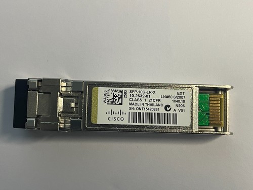 Cisco SFP-10G-LR-X Module Cisco SFP-10G-LR-X