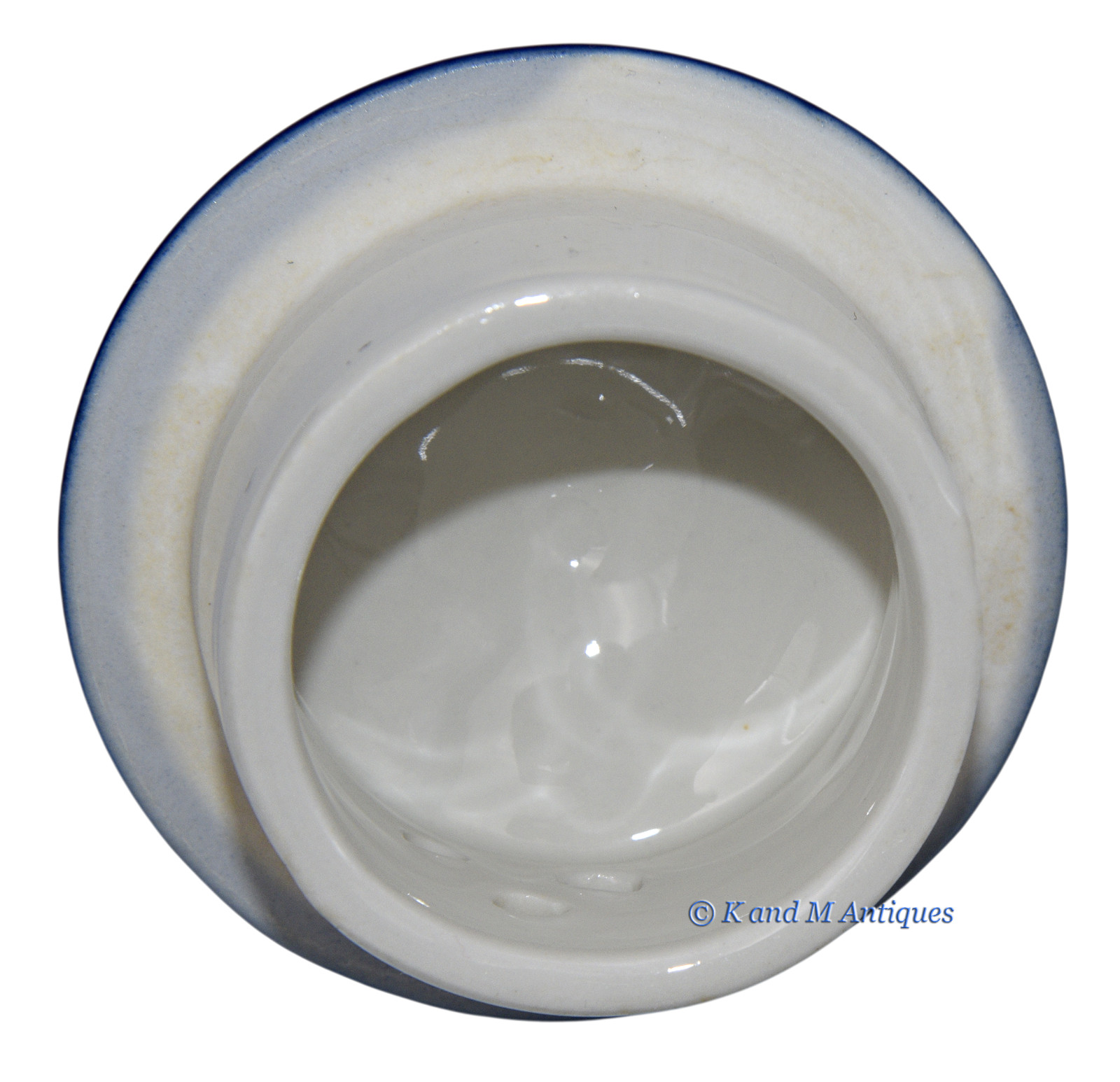 Hall China Cobalt No. 101 - 1 1/2 Cup California Pot - Super Nice