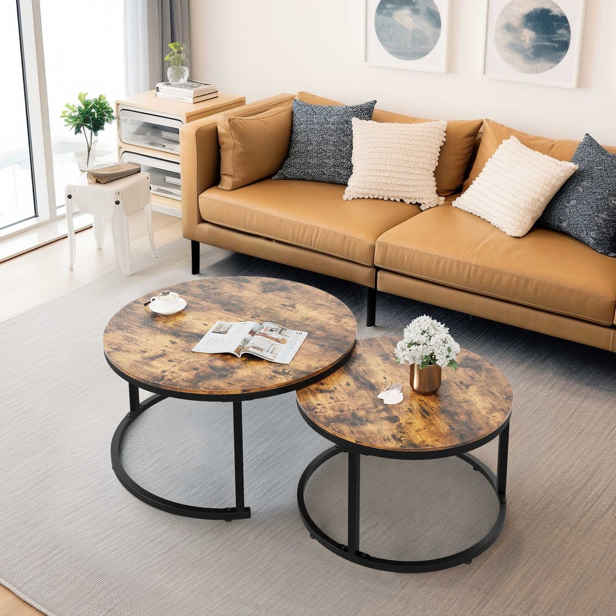 大小2つセット dareels TWO NEST TABLE re:ceno 大小2つセット dareels TWO NEST TABLE re:ceno
