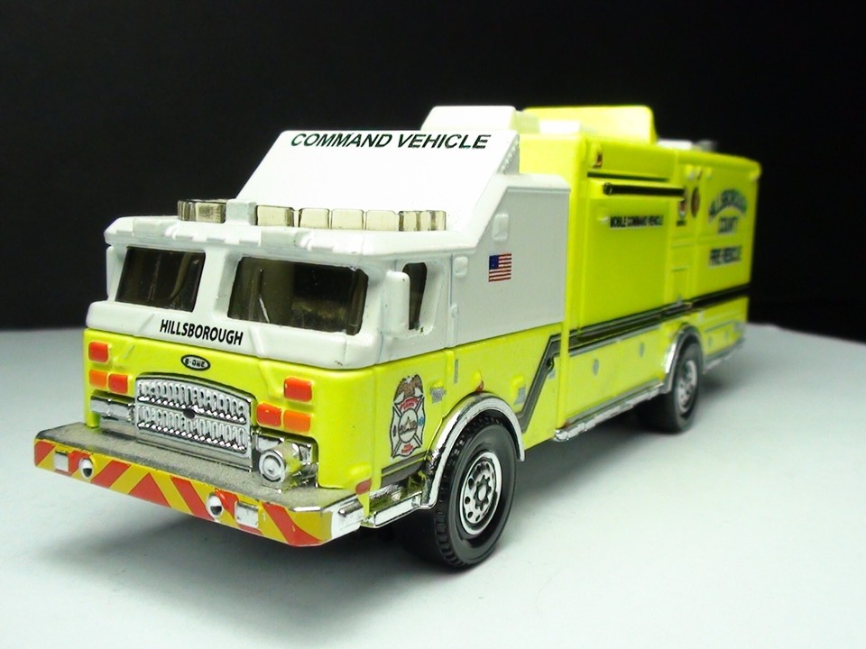Matchbox EOne Mobile Command Hillsborough County Fire Rescue