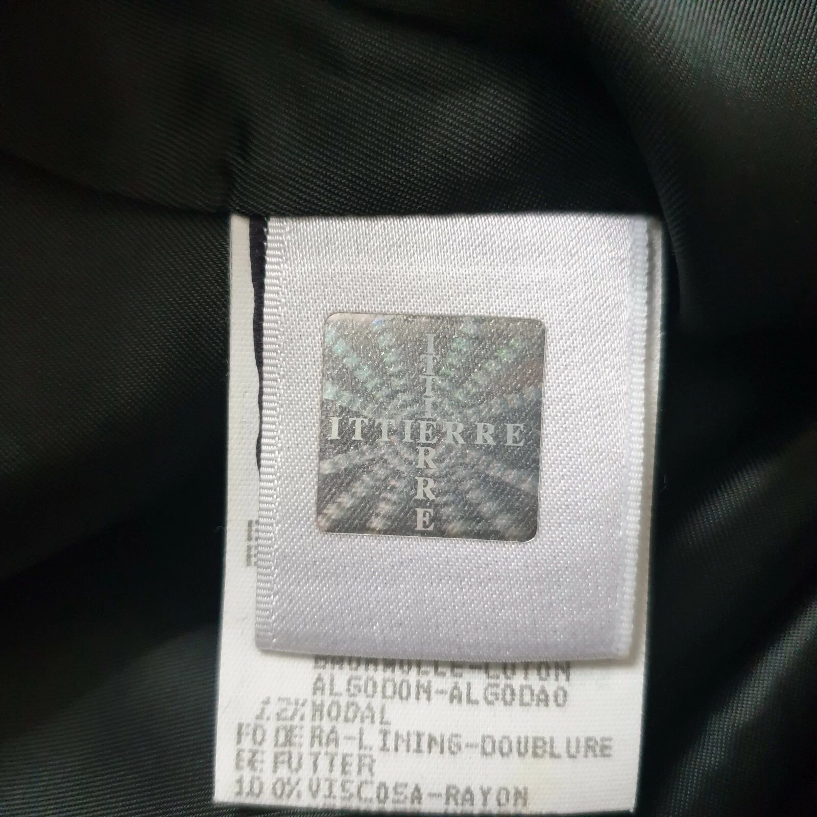 Abito vintage originale Versace nero corto ""capelli pony"" stile shift 42 UK taglia 10 M