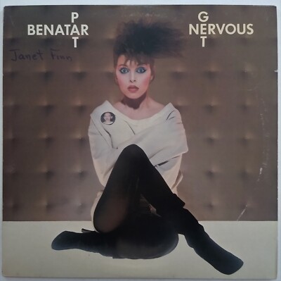 Pat Benatar   Get Nervous LP CHR1396 Vinyl Record 1982 Shadows Of The Night EX!