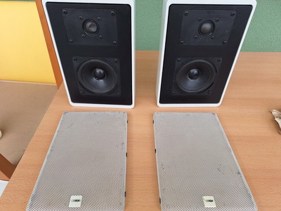 2x Canton Plus F HiFi Lautsprecher Flachlautsprecher Boxen