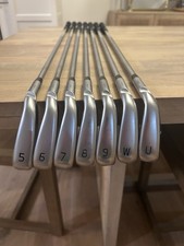Ping i530 Irons 5-U Wedge +.5” DG Shafts 120 S300 Stiff, Green Dot 2 Degrees Up