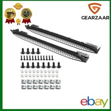 Trittbretter Flankenschutz Passend für Mercedes ML W164 ab 2006-11 Alu 2tlg