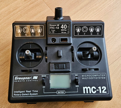 Graupner Sender MC-12 im 40 Mhz- Band FM SSS  DEFEKT Fernsteuerung RC