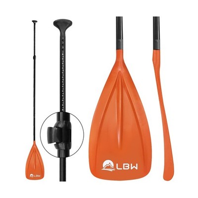 LBW Stand Up Paddle Board Paddle - 3 Pieces Adjustable Aluminium Al... Fast Ship