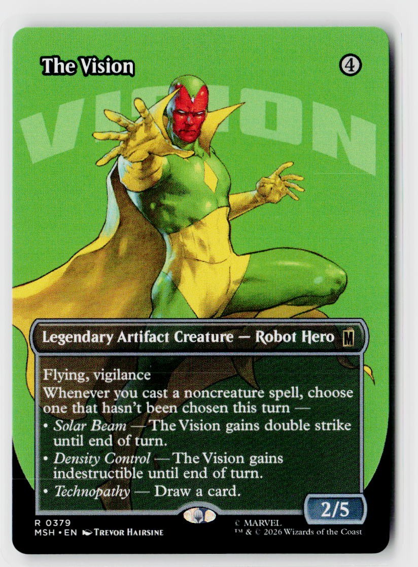Marvel Super Heroes #379 The Vision (Borderless)