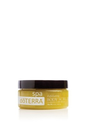 doTERRA SPA Exfoliating Body Scrub Natural Infused Wild Orange Polish 226g NEW