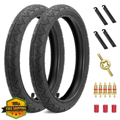 BOB Stroller Tires and Tubes 16x1.75/2.125 Revolution Se Pro Flex Duallie 2 Sets