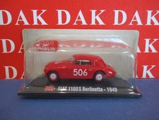 Die cast 1/43 Modellino Auto Fiat 1100S Berlinetta Mille Miglia 1949