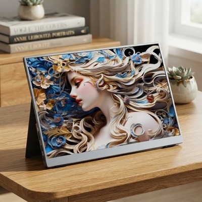 Eleganter tragbarer 10,5'' Bildschirm mit Smart Cover - Ultimative Display-Lösung