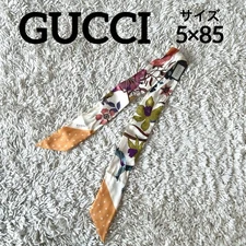 Gucci Stole Flower Butterfly Bee 33.5in Very Good Condition