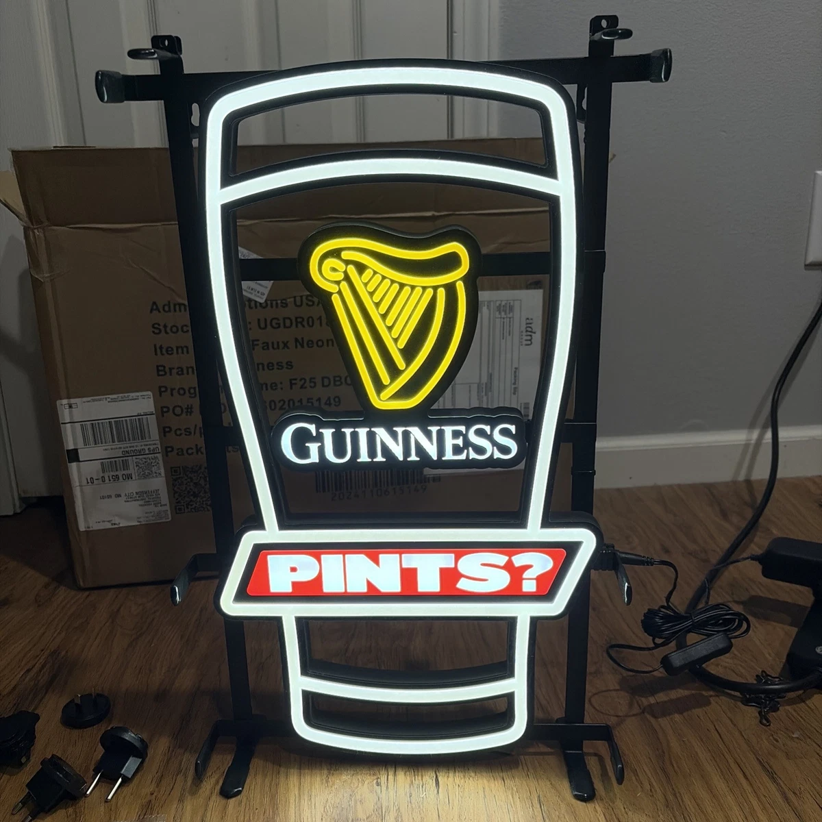Preços baixos em Placas e latas de neon do Guinness | eBay