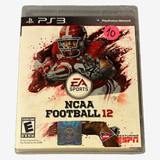 EA SPORTS NCAA Football 12 PS3 Online Multiplayer E NTSC-U/C Manual Included