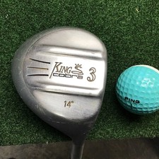 Vintage KING Cobra 3 Wood 14  Fairway - Graphite 43" R-Flex Shaft RH, Jumbo Grip