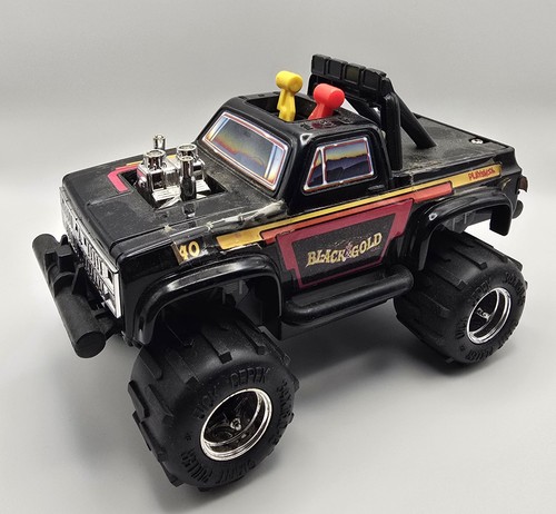 1983 Playskool Black-Gold Super-Size Bigfoot 4x4 Untested Monster Truck