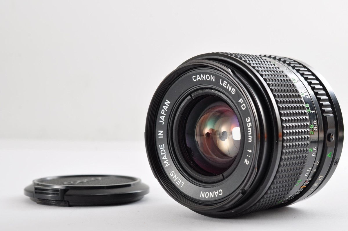 キャノン Canon FD 35mm f/2 Wide Angle 4966 Rare [Near Mint] Canon FD 35mm f/2 s.s.c. Concave Wide Angle