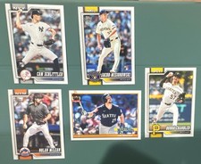Topps 2023 MLB Rookie Card Lot - 5 Cards Featuring Helem, Raleigh, Schiltzler