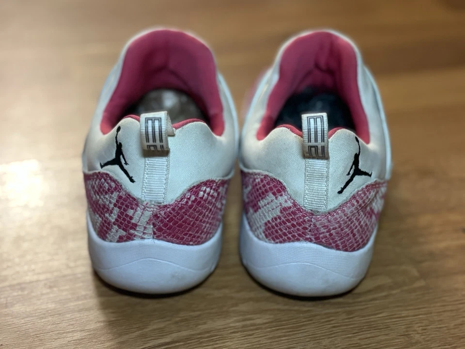 耐克 Air Jordan Little Flex 女孩运动鞋 尺码 3y 粉红色 白色 — 第 4/4 张图片