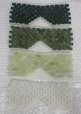 4 Jade Eye Mask, Facial Cooling Mask for Hot & Cold Therapy