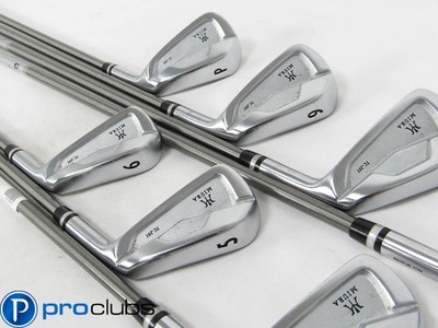 MIURA TC-201 FORGED IRONS 4-PW AEROTECH STEELFIBER i95 STIFF FLEX