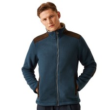 Regatta Mens Faversham Full Zip Fleece Jacket | Warm Country Work Fleece