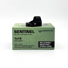 Swampfox Sentinel RMSc Manual Micro Reflex 1x16mm 3MOA Red DOT Sight SNL00116