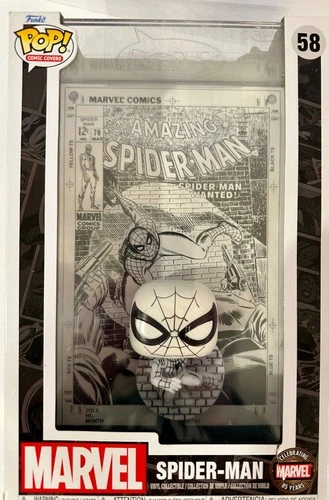 Funko Pop! Comic Covers Spider-Man 58 Marvel 85th Anniversary Figure