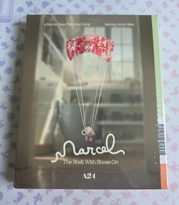 Marcel the Shell with Shoes On (4K Ultra HD, 2022) - A24 Digipak - SHIPS TODAY!