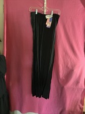 Vtg 90s Patra Black Maxi Skirt NWT Juniors 11/12 USA Whimsigoth Dark Academic