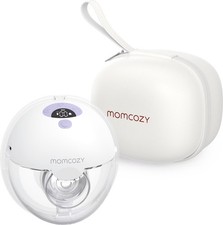 NEW - MomCozy M5 Wearable Breast Pump - SINGLE PUMP - Lilac - Open Box