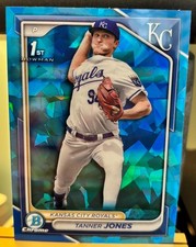 Tanner Jones - Royals: 2024 1st Bowman Draft Sapphire #BDC-195