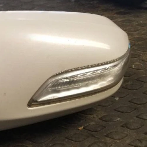 2007-2009 Acura MDX Left Driver LH Side View Door Mirror Power Heated White Oem - Imagem 3 de 4