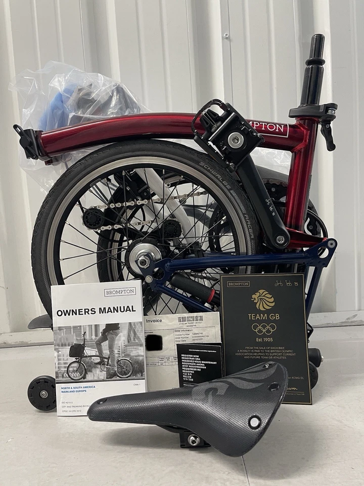Brompton Team GB - Limited Edition Tokyo Olympics 2020 M6R - WORLDWIDE DELIVERY - Bild 2 von 4