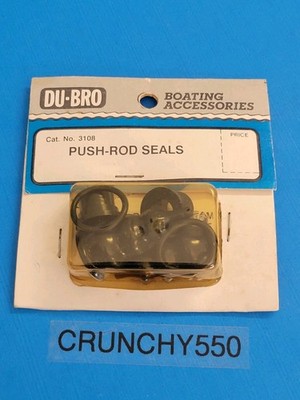 Du-bro 3108 Push-Rod Seals Boating Accessories Vintage RC