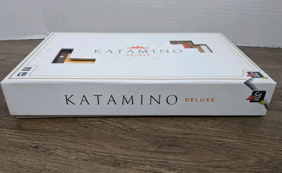 Katamino Deluxe By Gigamic Puzzle Board Game Complete 1993 DJ Games Vintage Wood - Image 3 of 4