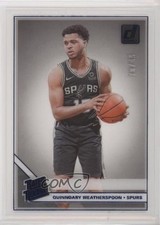 2019 Panini Clearly Donruss Rated Rookie Blue 78/99 Quinndary Weatherspoon c5r