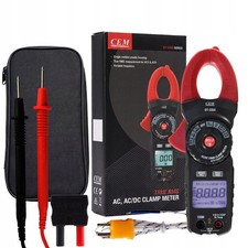 Zangenmultimeter AC DC 400A Zangenamperemeter TRMS Voltmeter Stromzange NCV LIVE