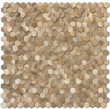 Peel and Stick Backsplash Tiles, Stick on Mosaic Adhesive Tiles, 3D Hexagon B...