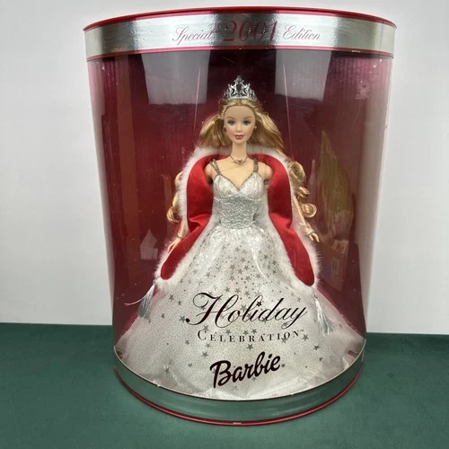 Vintage 2001 Holiday Celebration Barbie #50304 Special Edition NRFB Doll