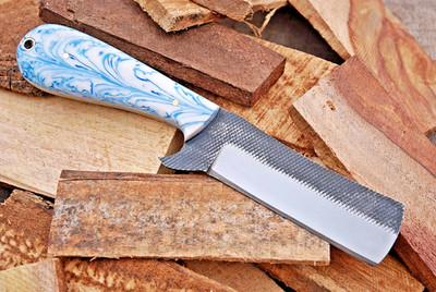 Custom Hand Made Forged High Carbon Steel Blade Bull Cutter Knife UU 44