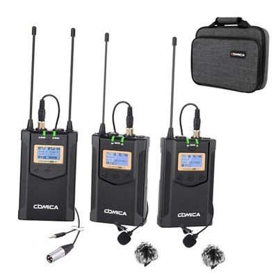  CVM-WM100PLUS - Wireless Microphone System for Cameras, Camcorders, 