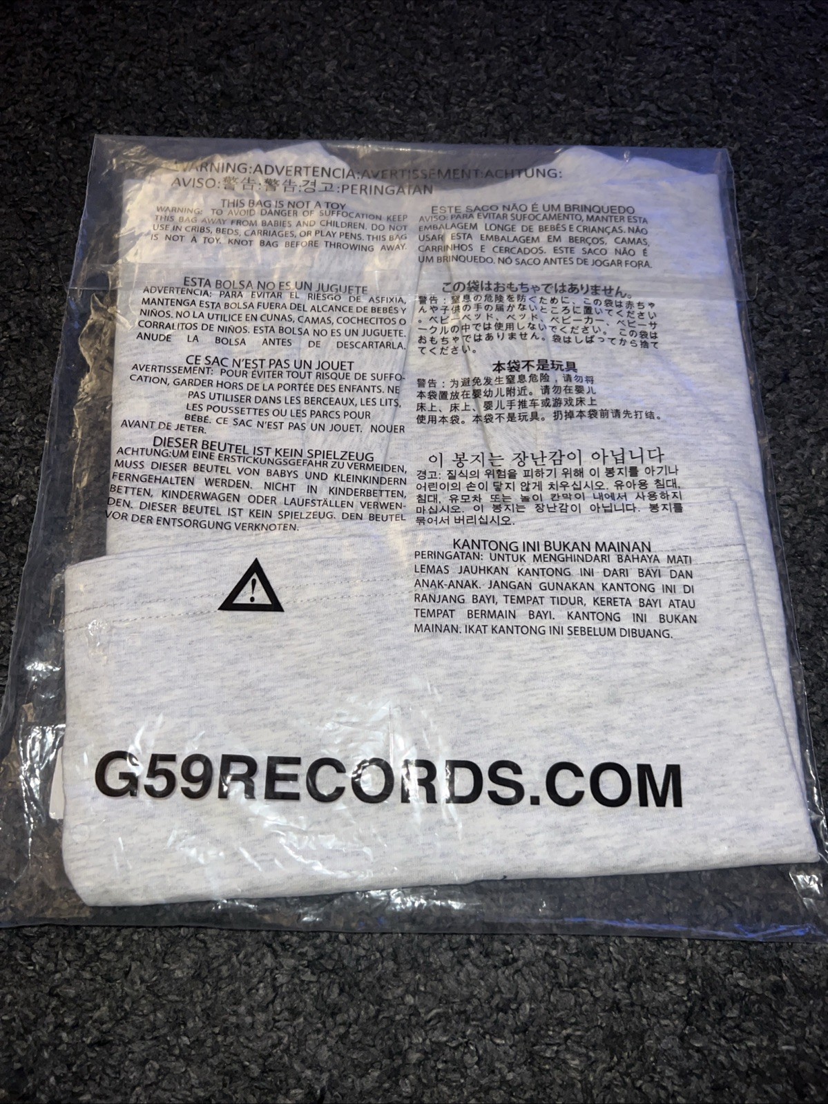 $uicideboy$ G59 Migraine Women’s Crop (Grey) SMALL