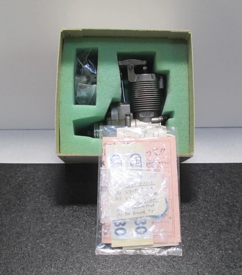 SAITO FA-30 Balancín Abierto 5cc 4 Tiempos Brillo Motor R/C para Aviones Nuevo f/s Foto 2 de 4