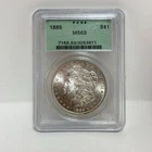 1885 $1 Morgan Silver Dollar - PCGS MS63